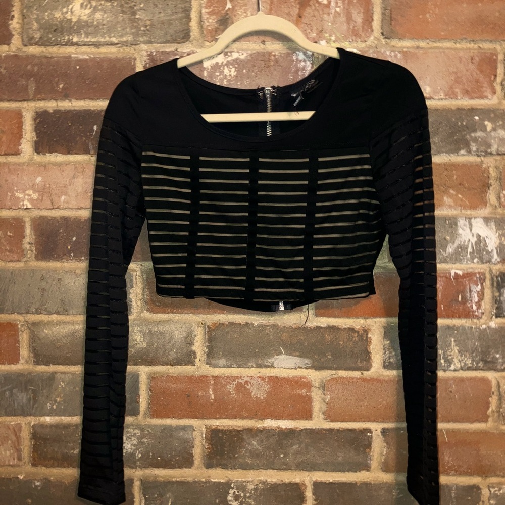 Long Sleeved Crop Top